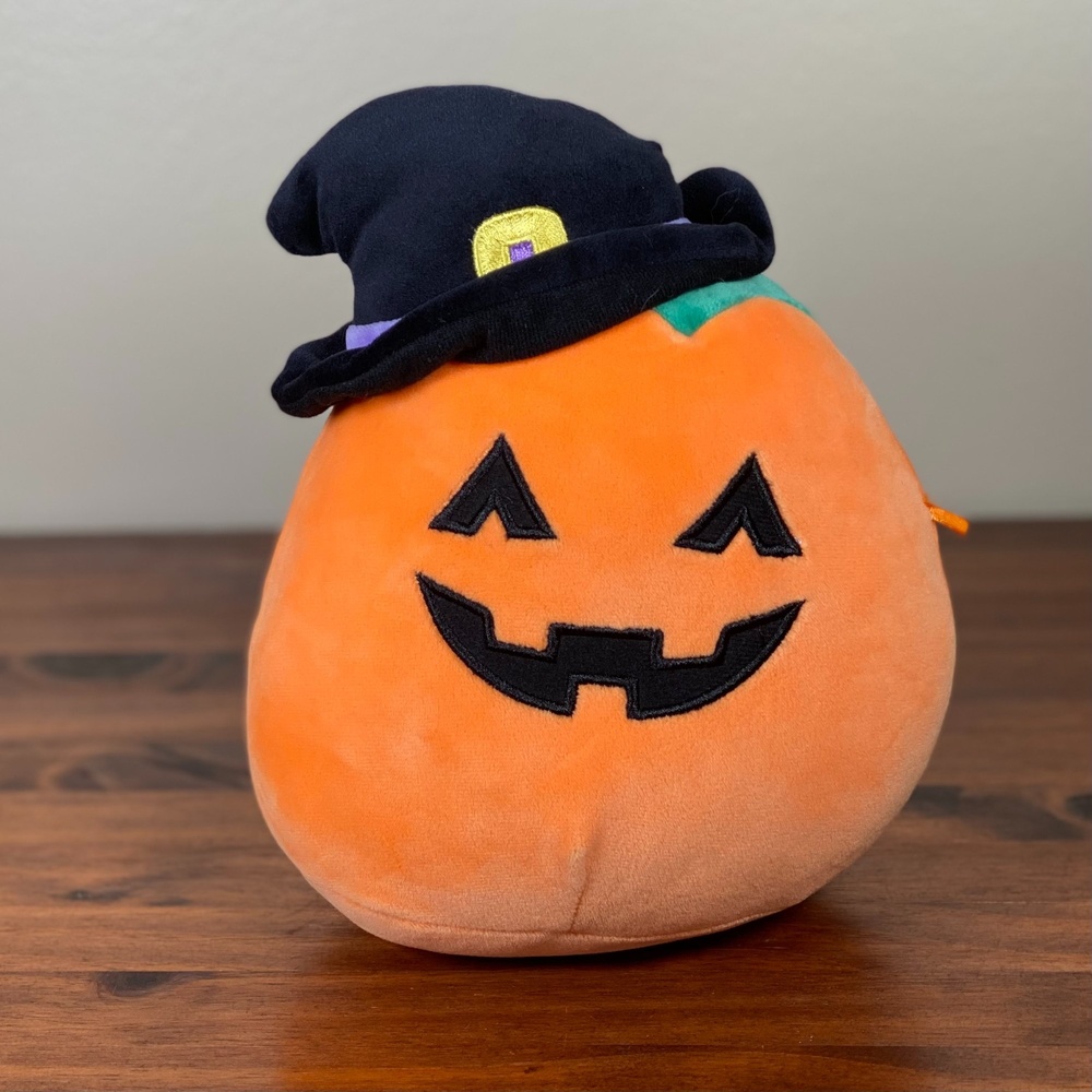 Squishmallow Kellytoy Paige the Pumpkin 8"
